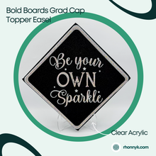 Load image into Gallery viewer, Bold Boards Display Easel – Clear Acrylic or Wood Finish