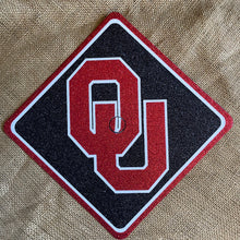 Load image into Gallery viewer, CUSTOM Design Glitter/Rhinestone Decorated Grad Cap Mortarboard Topper